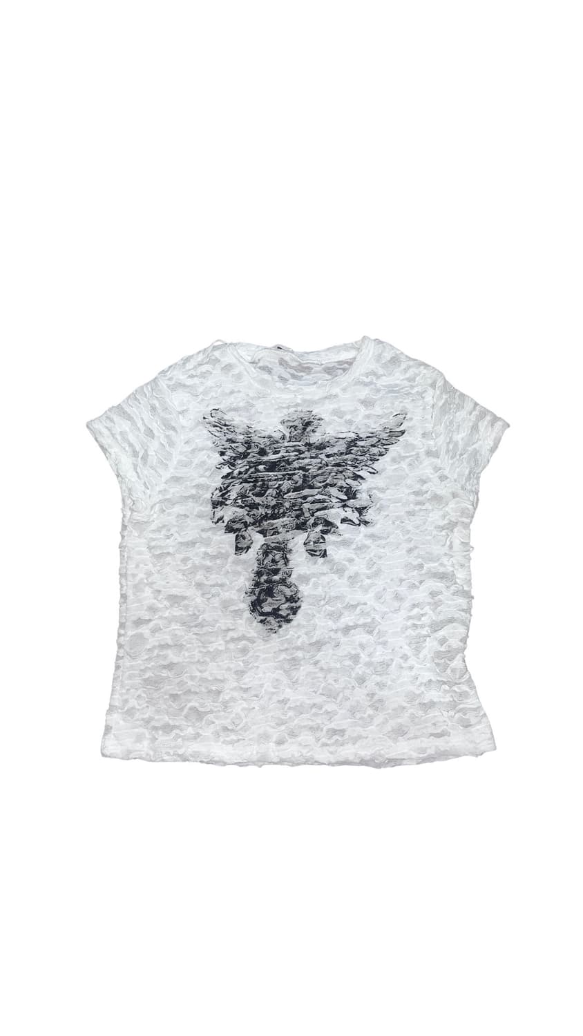 Gothic ripped top 고딕 반팔 상품이미지1