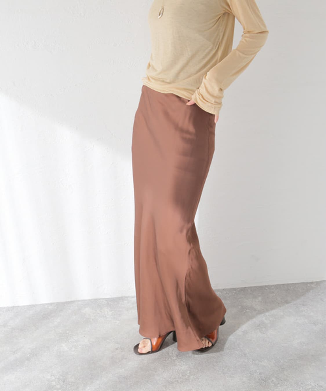 Baserange dydine fitted skirt 상품이미지2