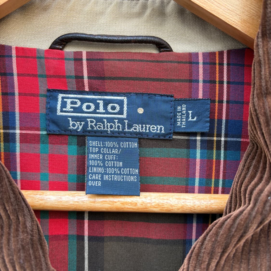 Polo 폴로 코듀로이 카라 헌팅 자켓 상품이미지2