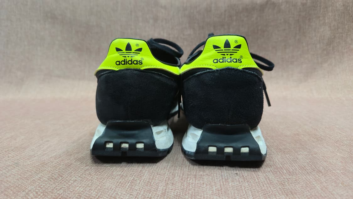 아디다스 260mm- 레이싱1  스니커즈 운동화  검정 노랑 상품이미지5