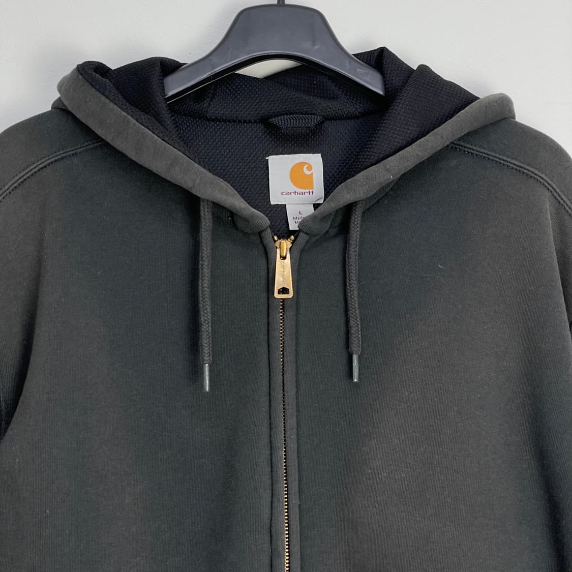 칼하트 써멀 후드집업 차콜 L 상품이미지2