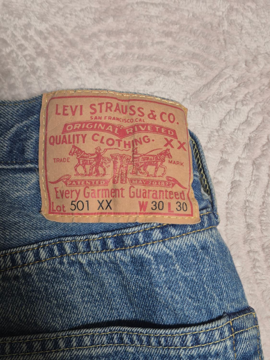 리바이스 LVC 55501 블랙잭 30/30 상품이미지6