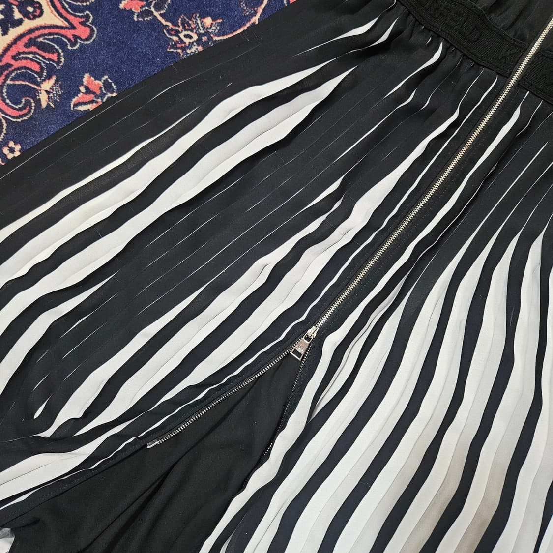 칼라커펠트 투웨이 집업 블루종 원피스 55 상품이미지8