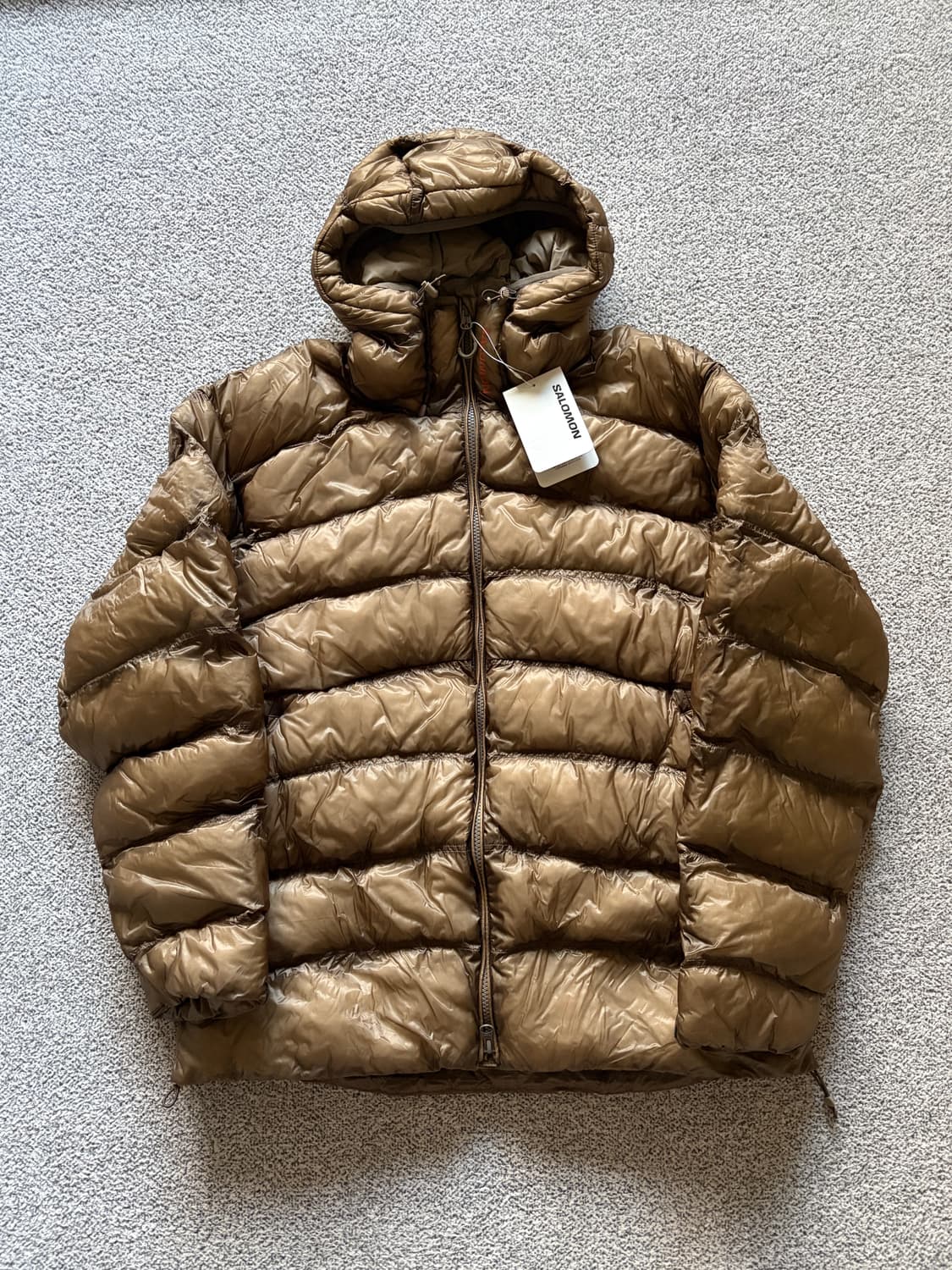 살로몬 UNI 크로스 인슐레이션 자켓 다크브라운 XL 상품이미지1