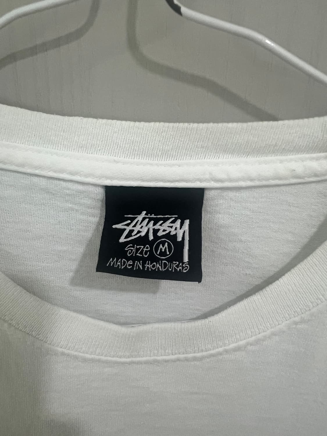 스투시 x 갱 스타 테이크 잇 퍼스널 티셔츠 화이트 (M) 상품이미지4