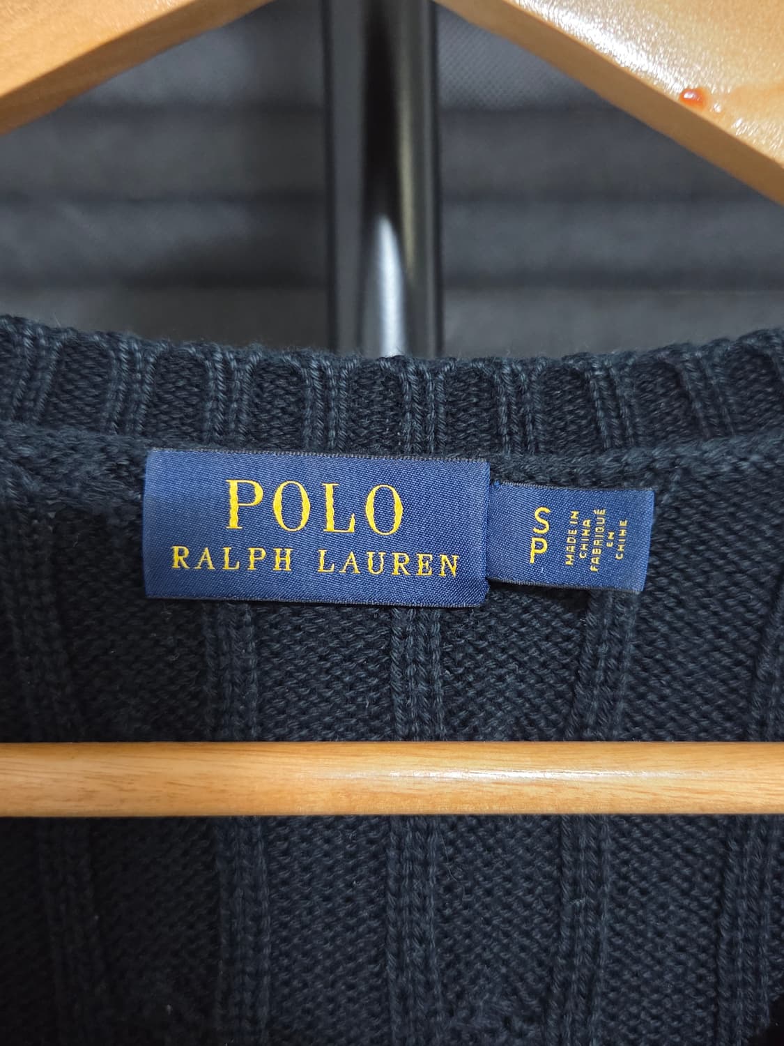 [폴로 랄프로렌] 코튼 케이블 V넥 니트 스웨터 | 00199 상품이미지3