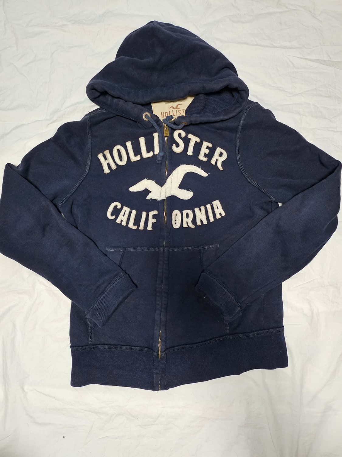 홀리스터 대장급 y2k 핀터깔 후드 집업 M 상품이미지1