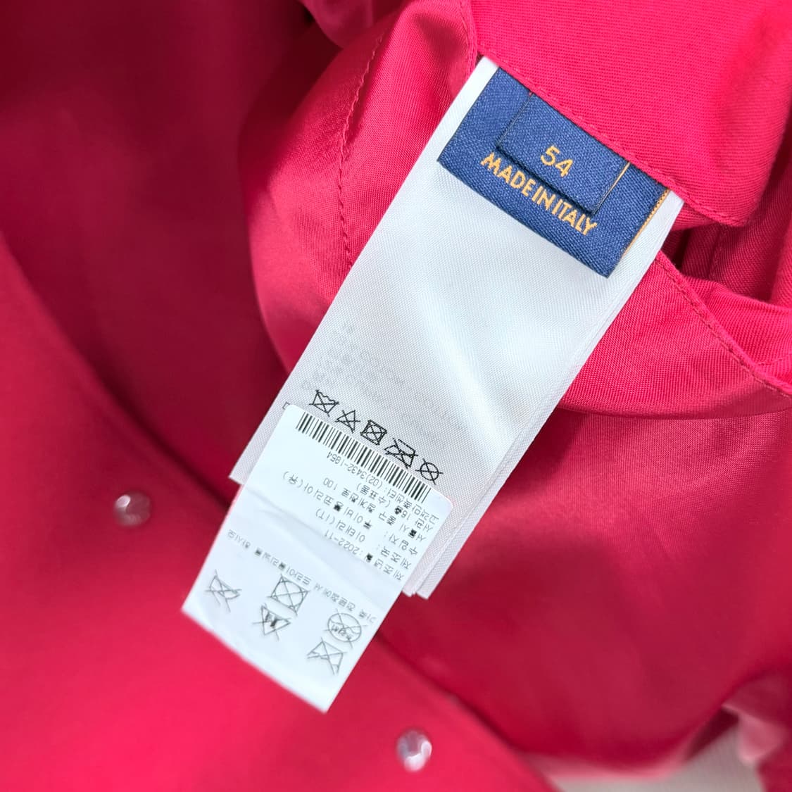 [S+급/54] 루이비통 x 쿠사마 야요이 한정 블루종 바시티 자켓 상품이미지8