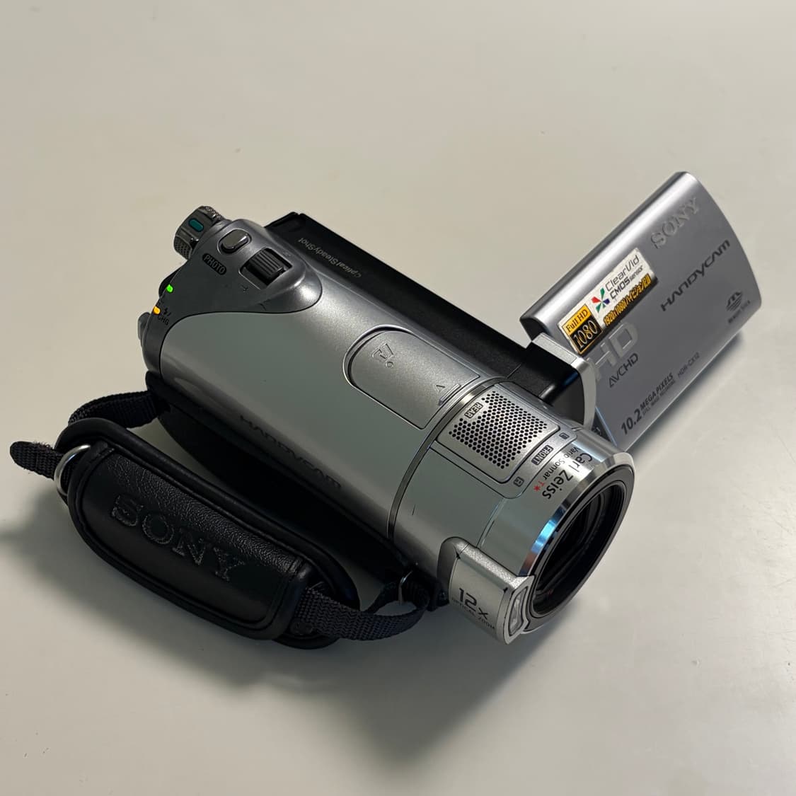 풀박) 소니 sony HDR-CX12 실버 빈티지 캠코더 상품이미지3