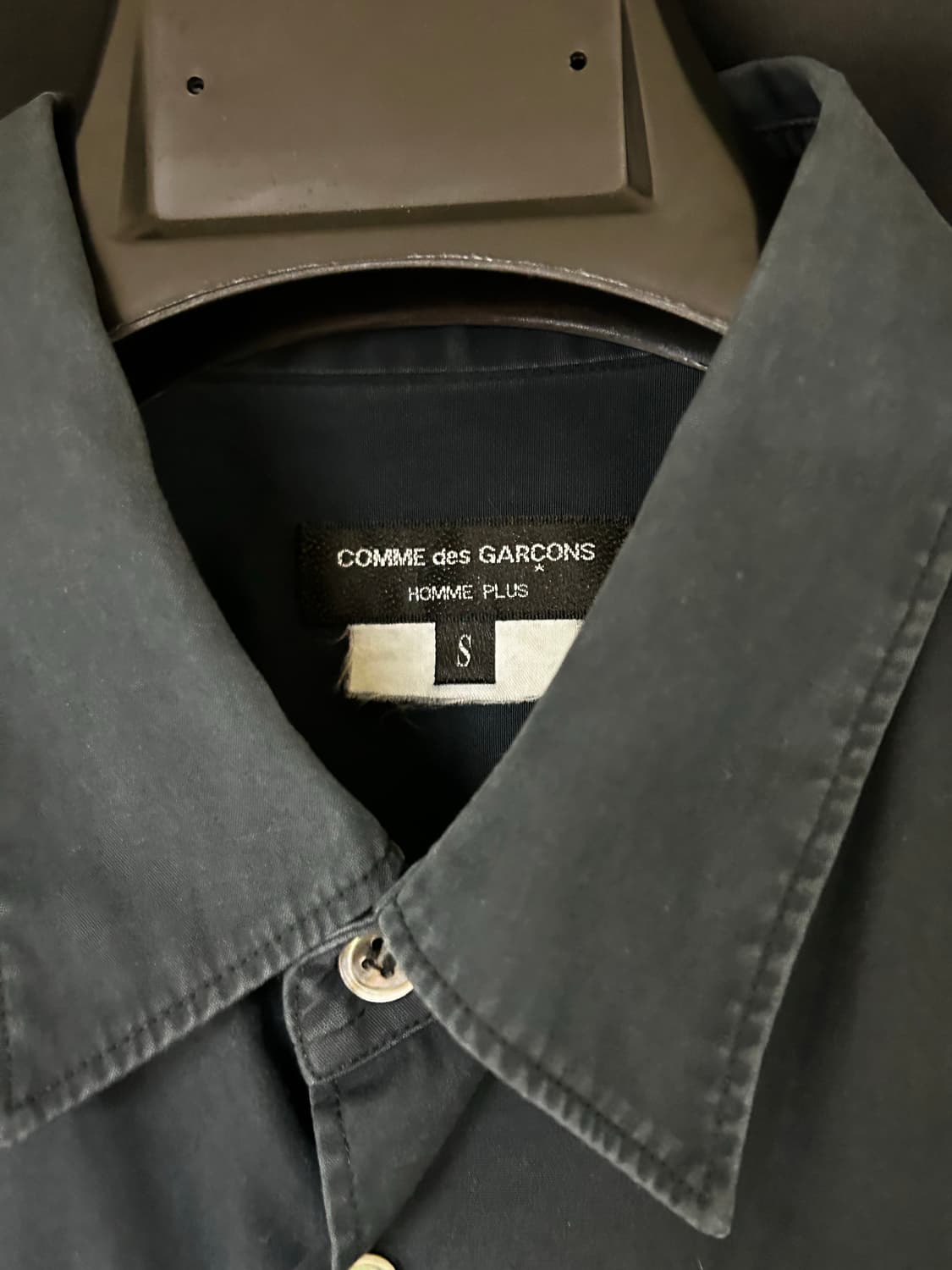 꼼데가르송 옴므 플러스 블랙 셔츠 상품이미지3