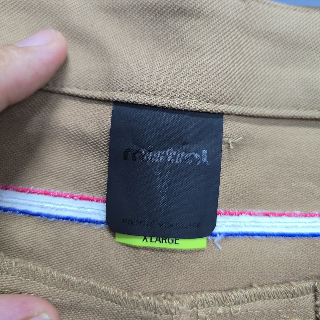 미스트랄 MISTRAL 베이직 코튼 스판 팬츠 XL 상품이미지5