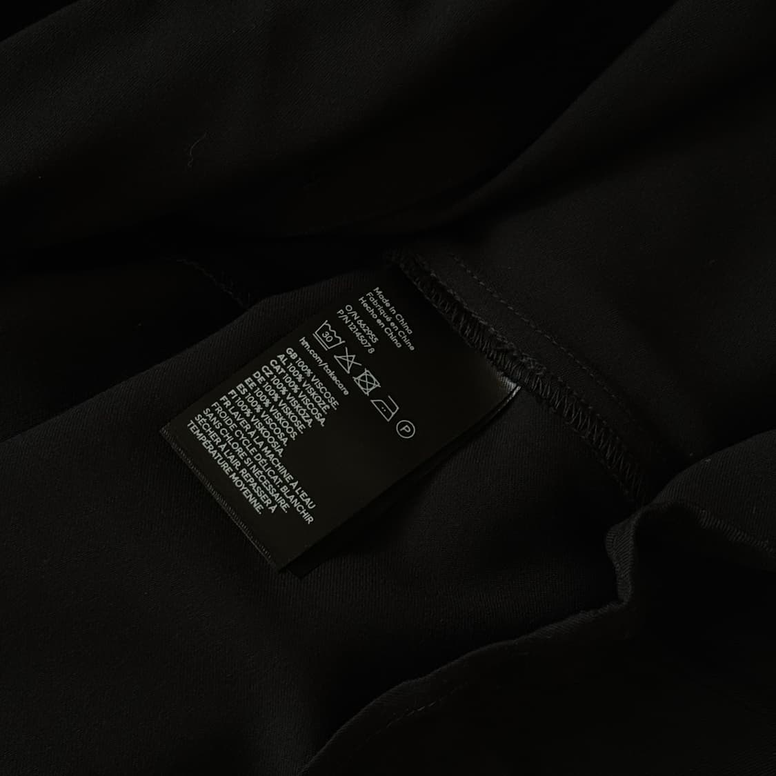 h&m 에이치앤엠 플라운스 디테일 셔츠 드레스 (새상품) 상품이미지5