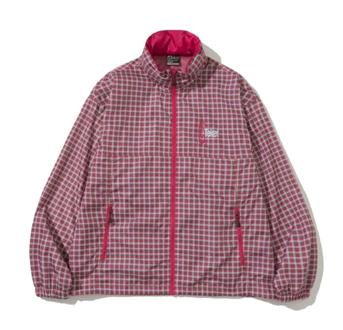 테켓 symbol check wind jacket 윈드자켓 바람막이 상품이미지2