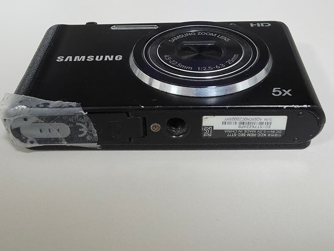삼성 블루 ST76 빈티지 디지털카메라(하자) 상품이미지5
