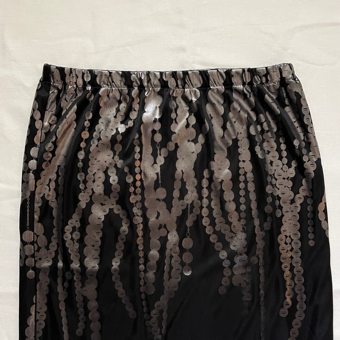line 6 bead string print skirt 상품이미지4