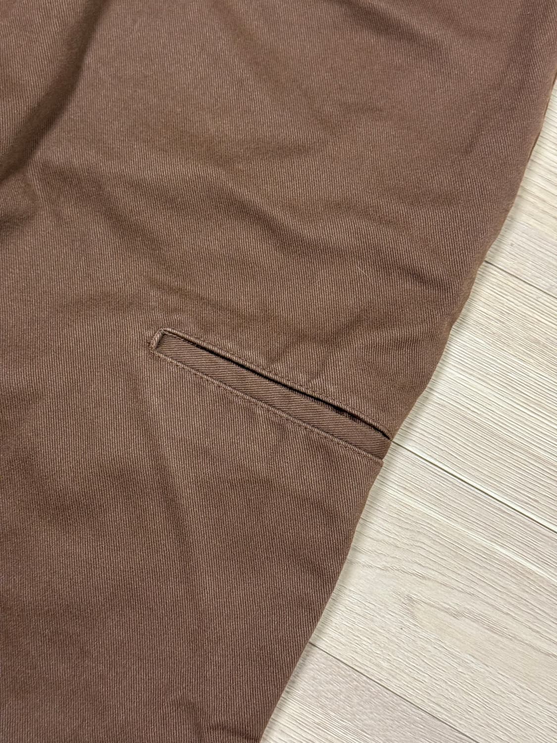 master-piece 더블니팬츠 브라운 L 상품이미지6