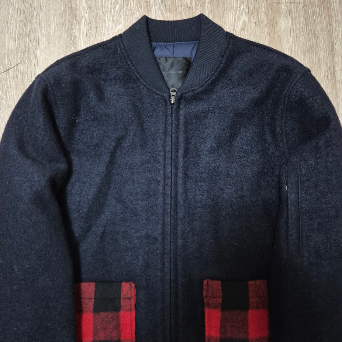 GROUNDWORK 그라운드워크 누빔안감 울 봄버자켓 M(95) 상품이미지2