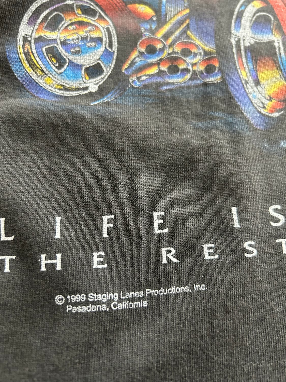 90‘s OILY SHIRT hot road Tee 상품이미지3