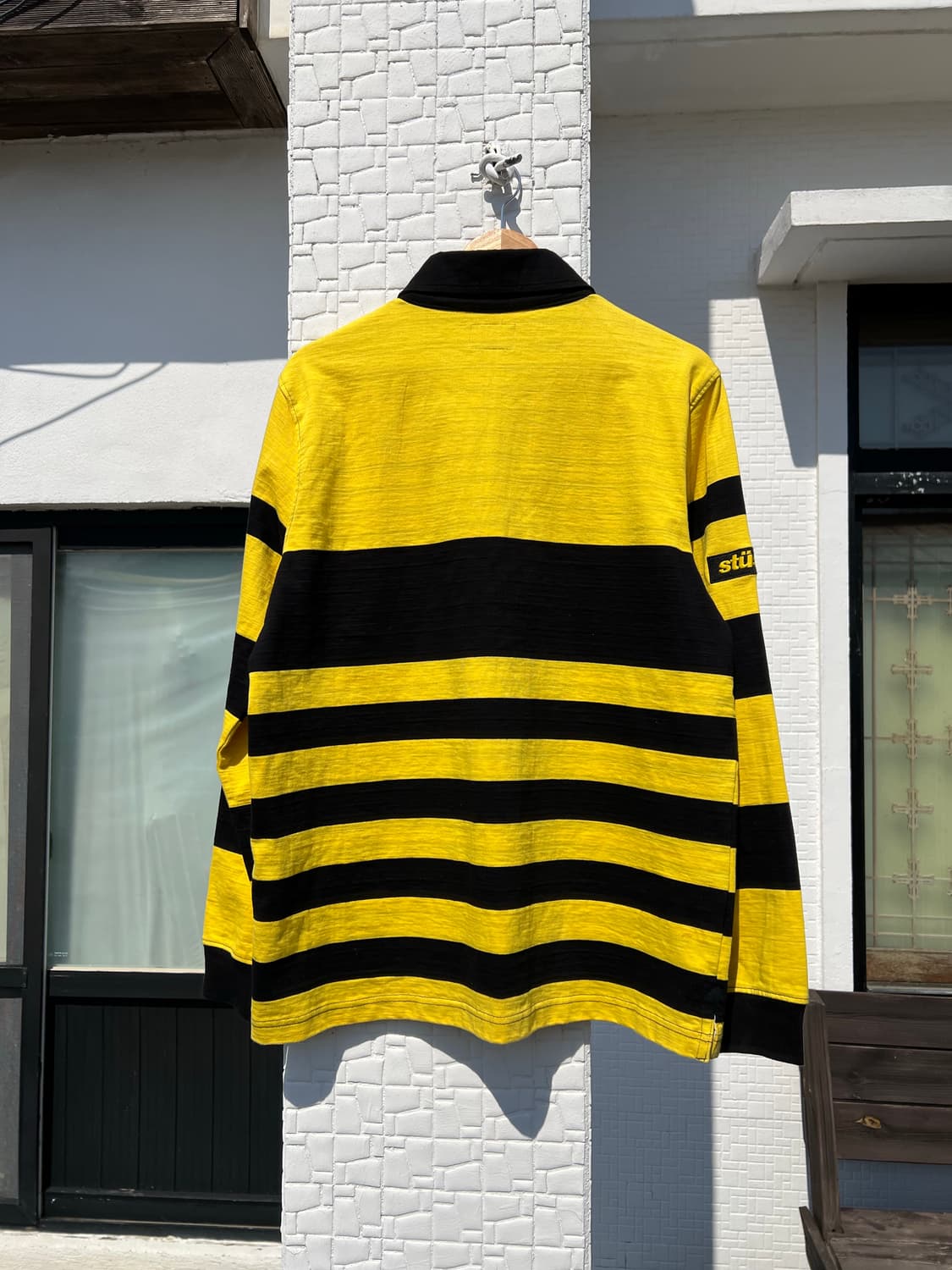 스투시 럭비티 L 상품이미지3