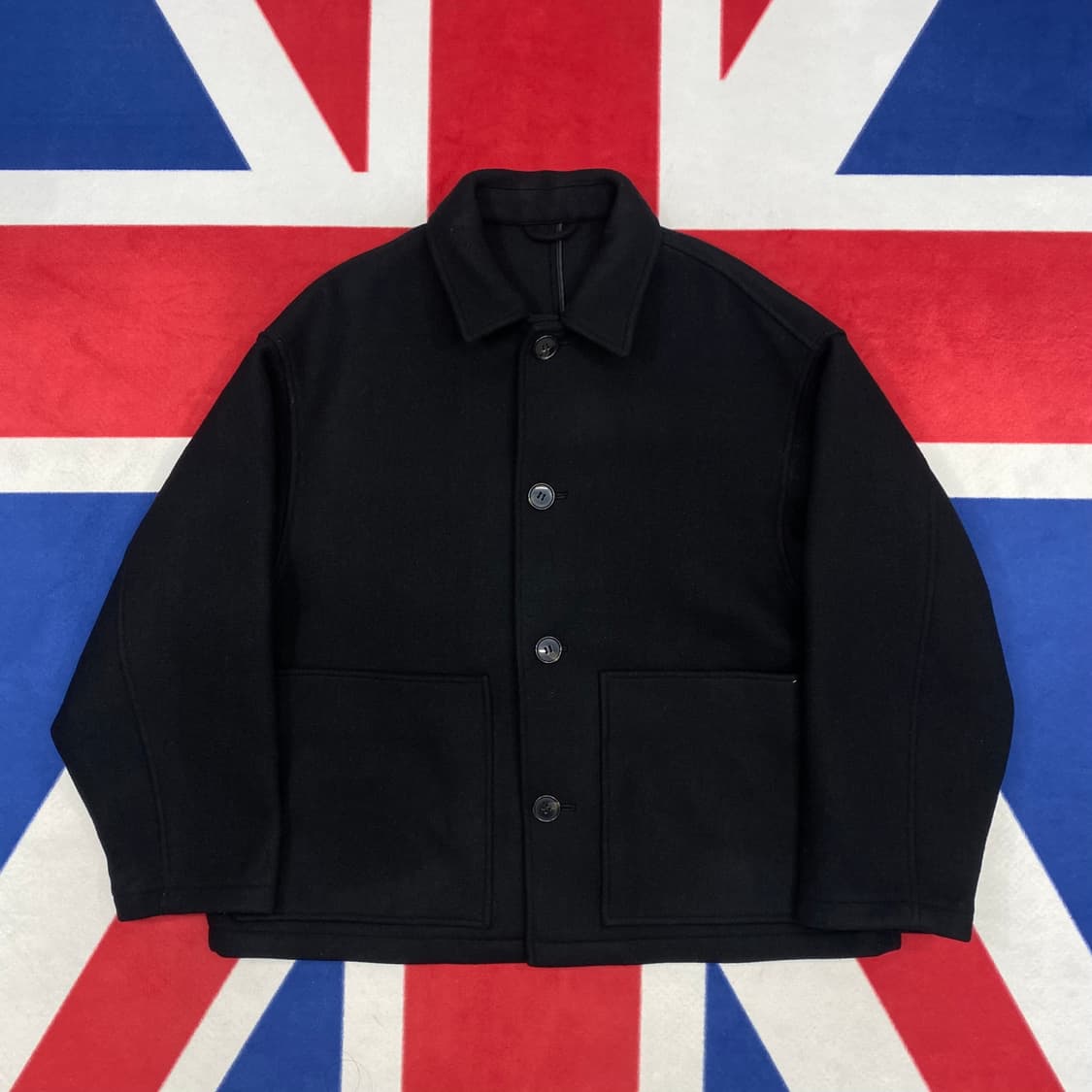 커버낫 오버핏 울자켓 L 실측 XL  상품이미지1