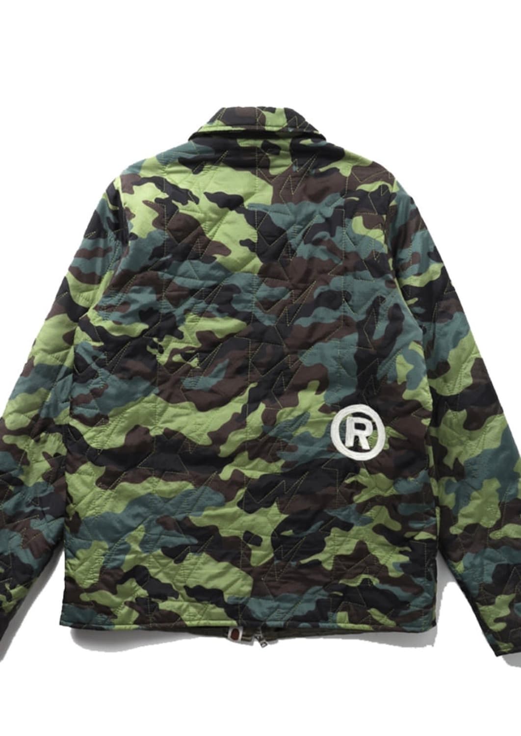 베이프 카모 경량패딩 상품이미지3