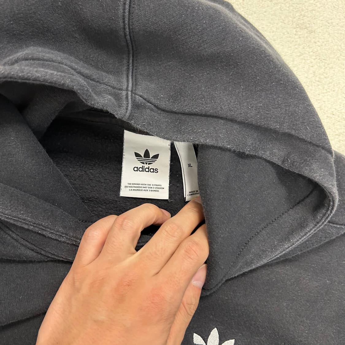 Adidas black Firebird hoodie  상품이미지6