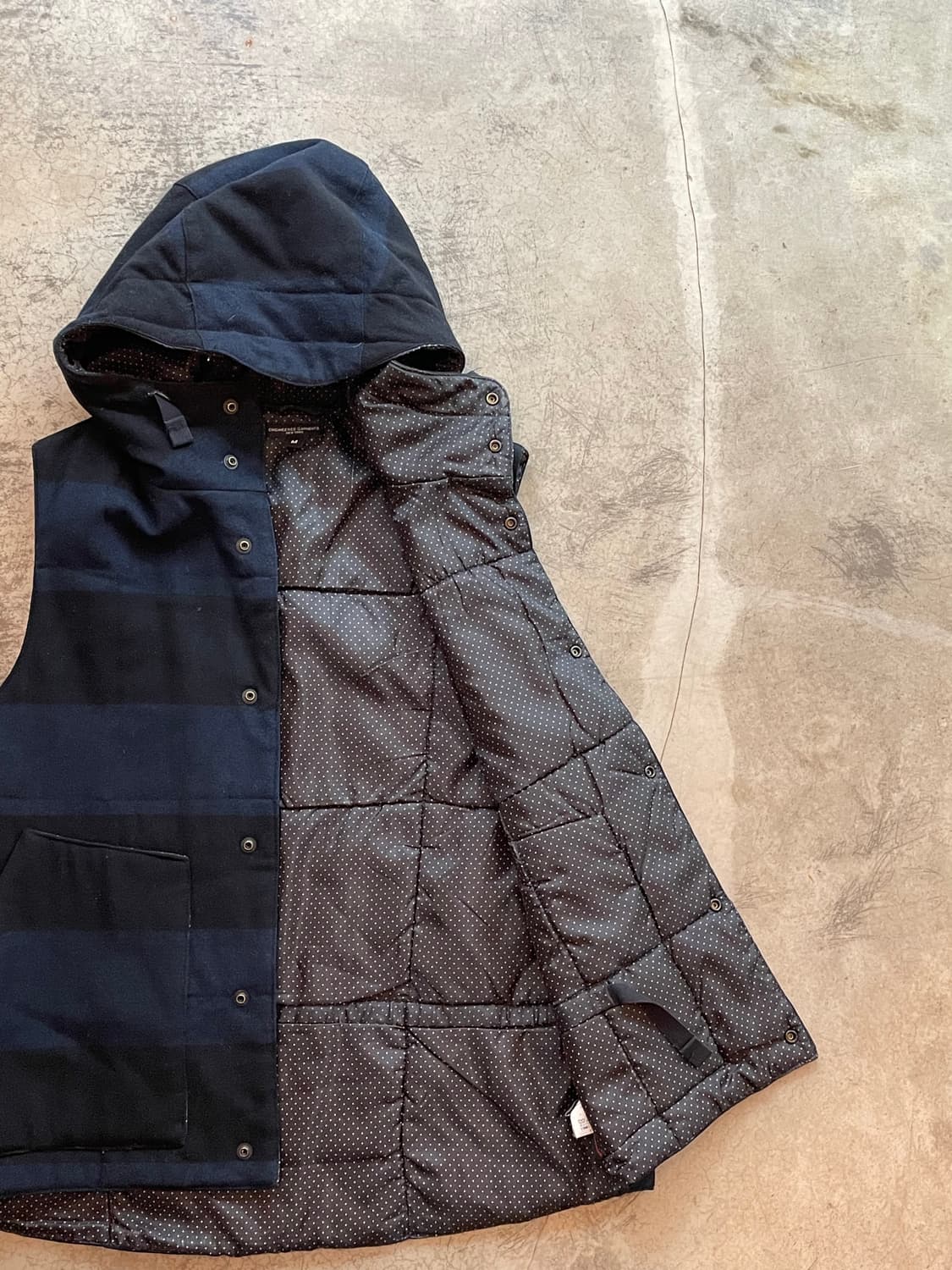 엔지니어드가먼츠 후드베스트 M사이즈 상품이미지5