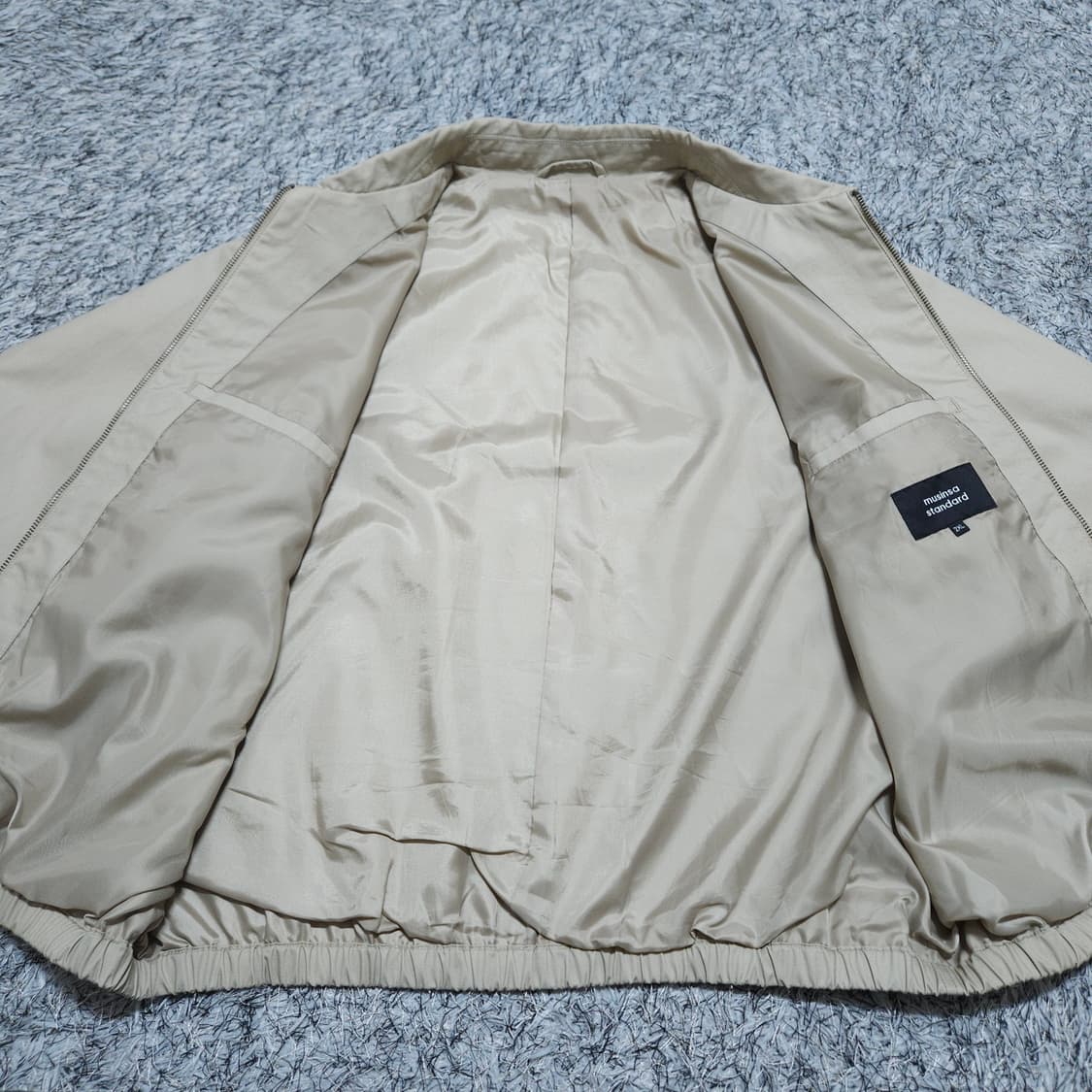 무신사스탠다드) 2XL 남자 코튼 블루종자켓 / 왕눈이샵 상품이미지8