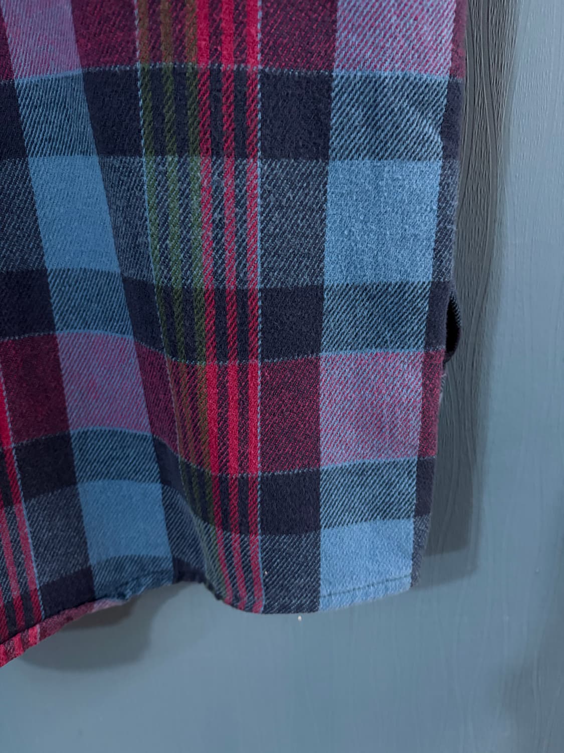 90‘s OshKosh Flannel western Shirt. 상품이미지7