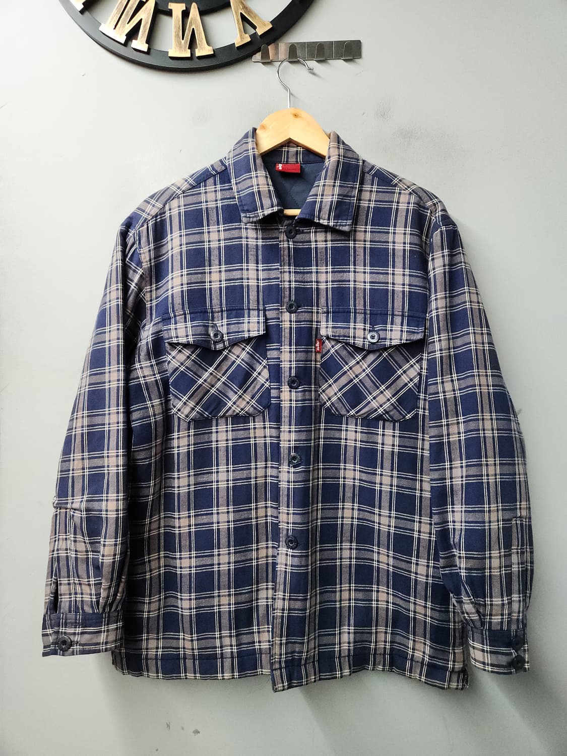 리바이스 프란넬 패딩 셔츠 상품이미지1