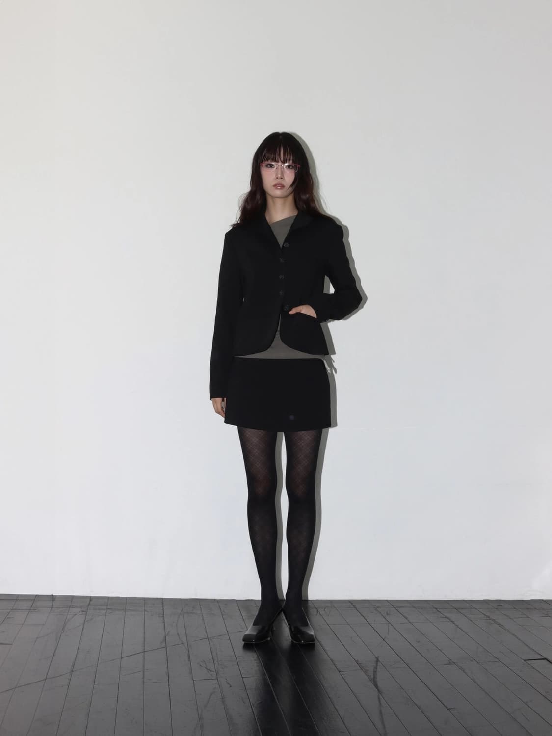 온스카 클래식 라운드 자켓 상품이미지2