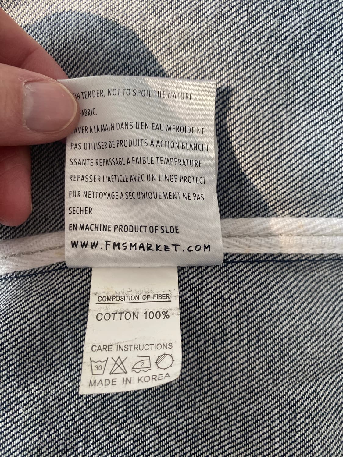 데님더블자켓 팝니다 상품이미지6