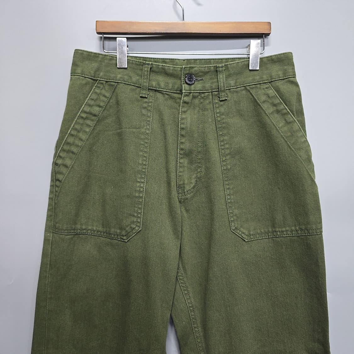 유니폼브릿지(UNIFORM BRIDGE) 퍼티그 팬츠 카키 M 상품이미지2