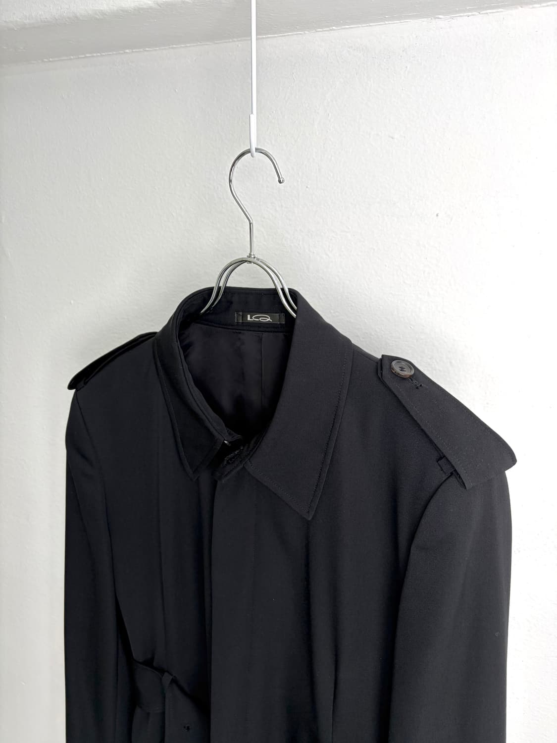 80s LQ by Yohji yamamoto 트렌치코트 상품이미지2