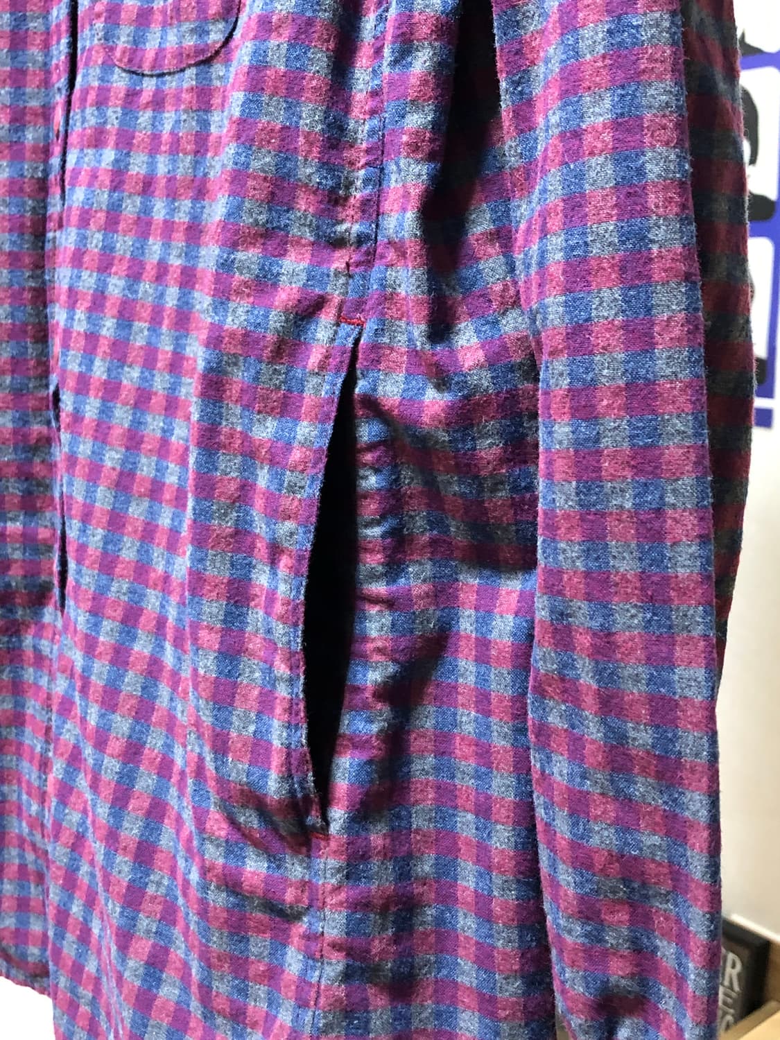 몽벨 체크 셔츠(S / Japan) 상품이미지5