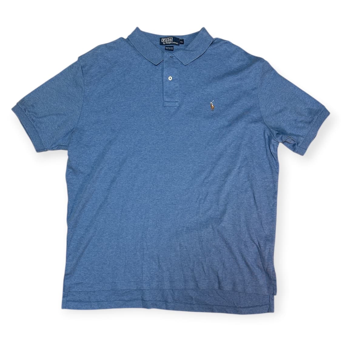 폴로 반팔 카라티 스카이 블루 XL 상품이미지1