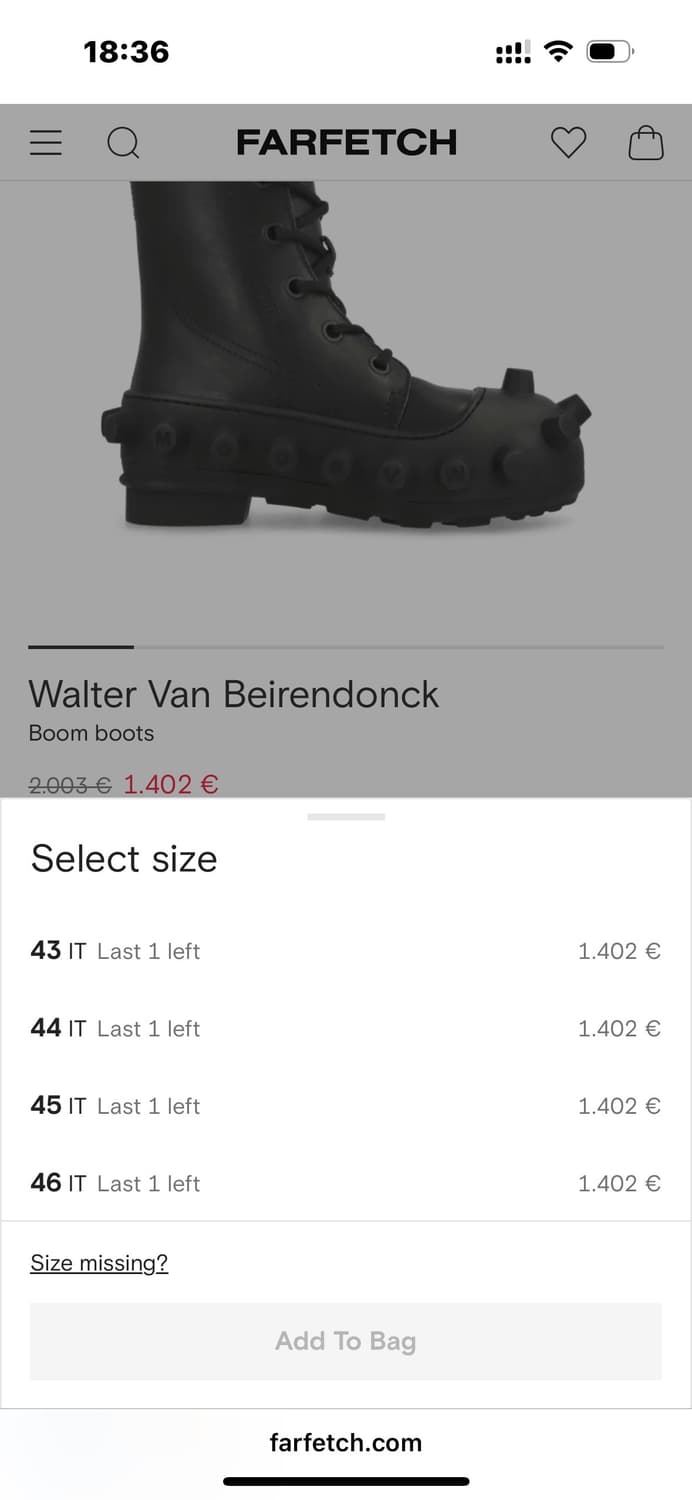 25AW Boom Boots 42 상품이미지3