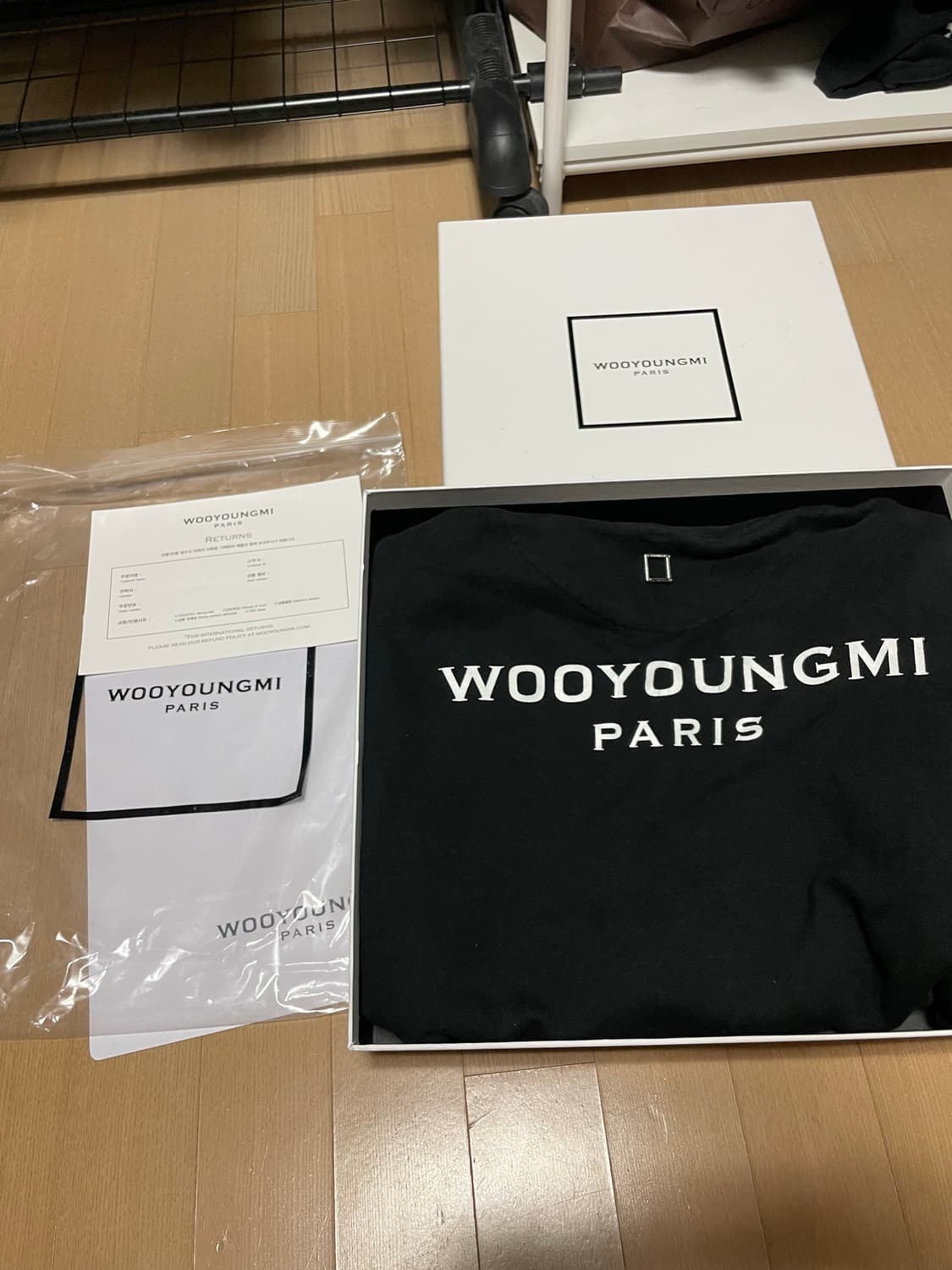 우영미 백로고 맨투맨 상품이미지1