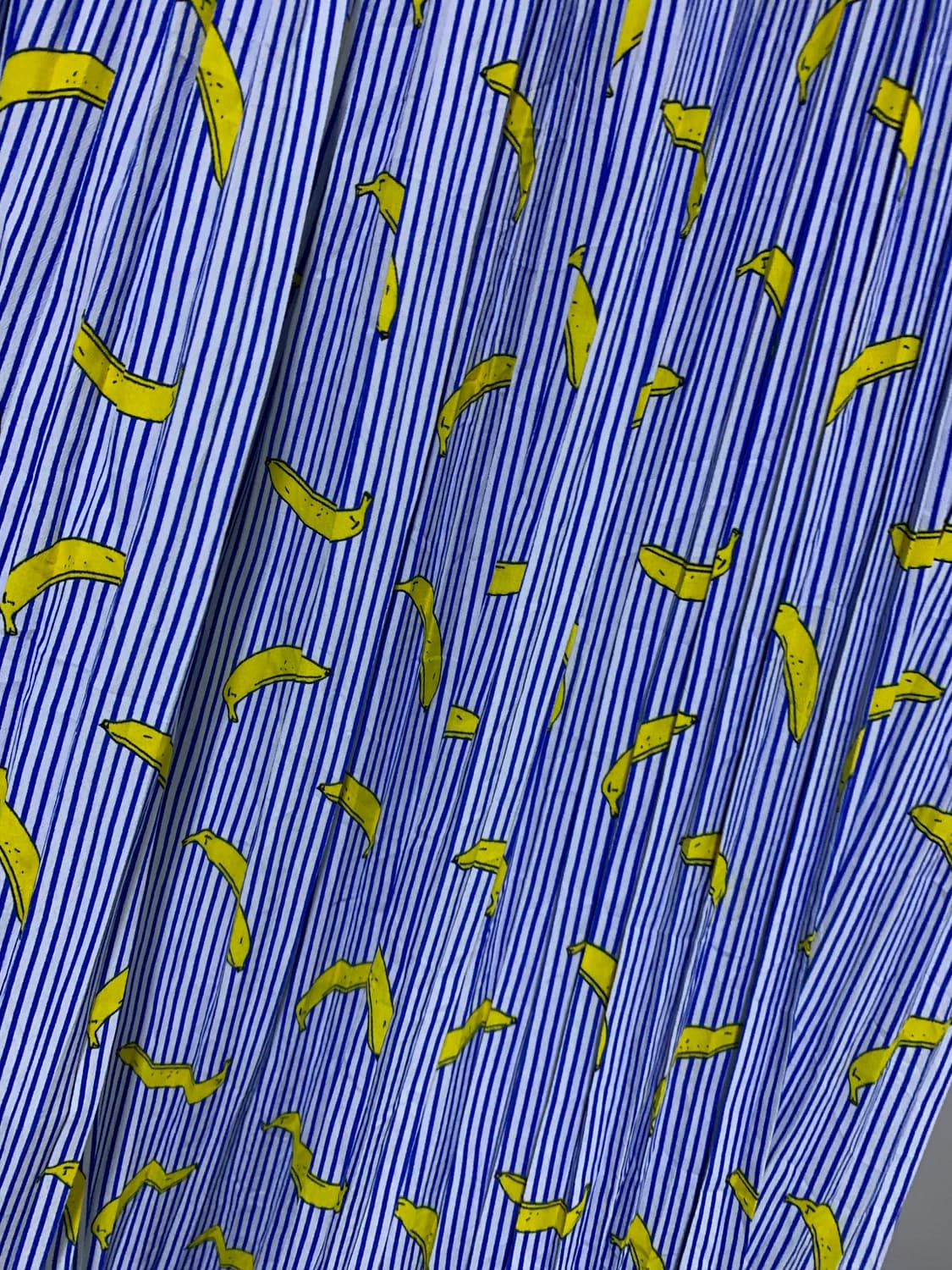 바나나스트라입 미디스커트 상품이미지4