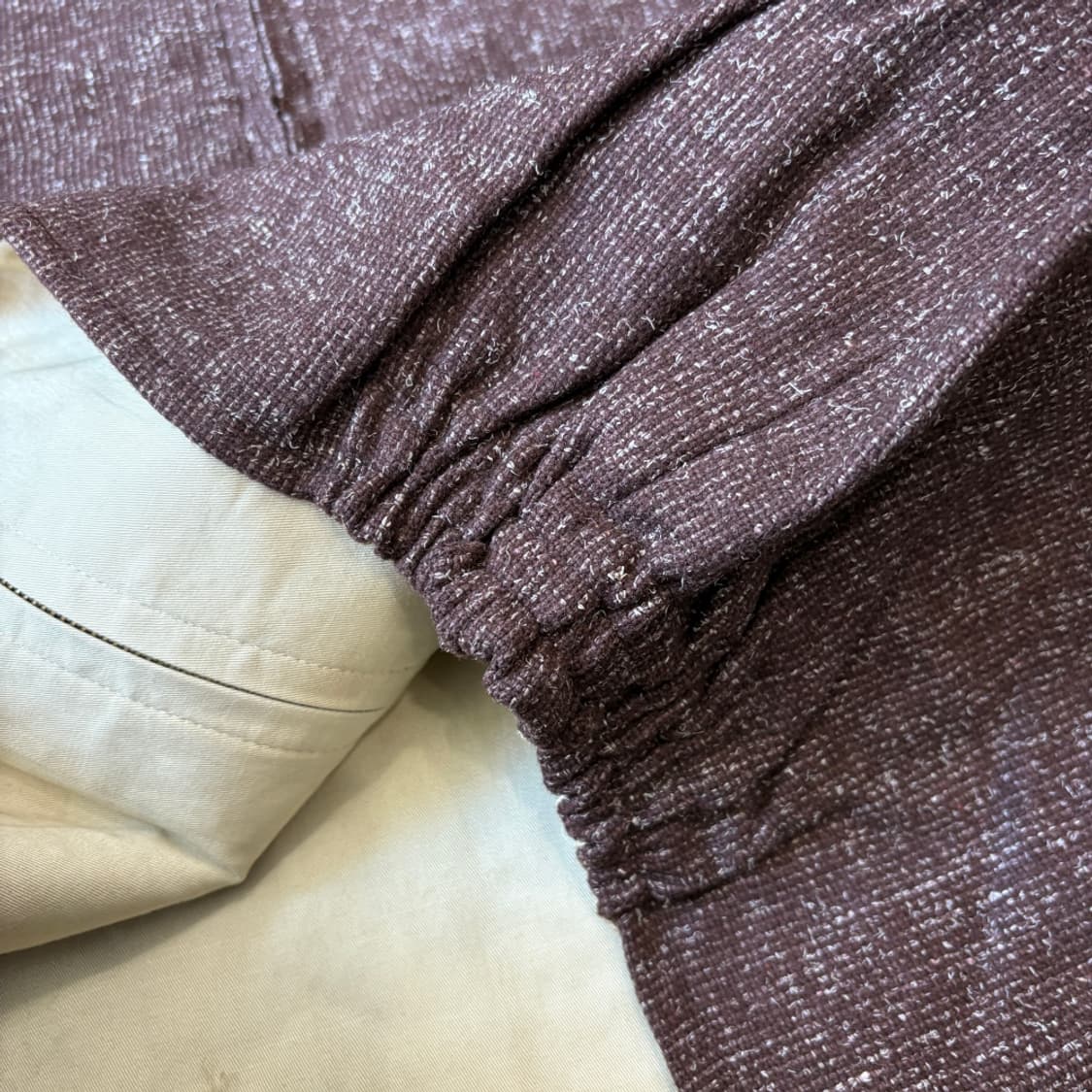 90s Vintage Nep Tweed work jacket 상품이미지8