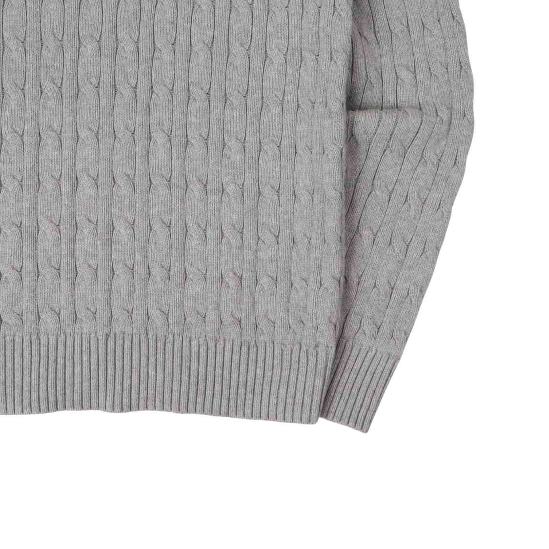폴로 랄프로렌 그레이 케이블 니트 스웨터 상품이미지7