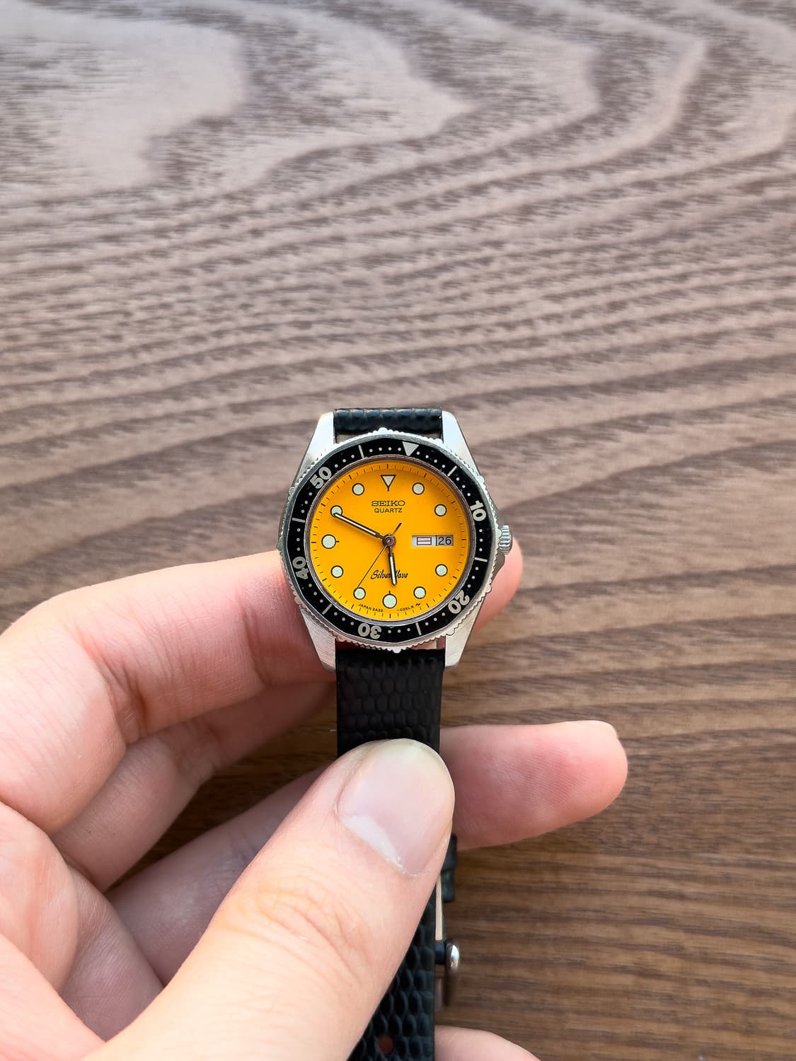 [희귀] 세이코 실버웨이브 오렌지 다이버 - 80s 빈티지 쿼츠 (2A2 상품이미지2