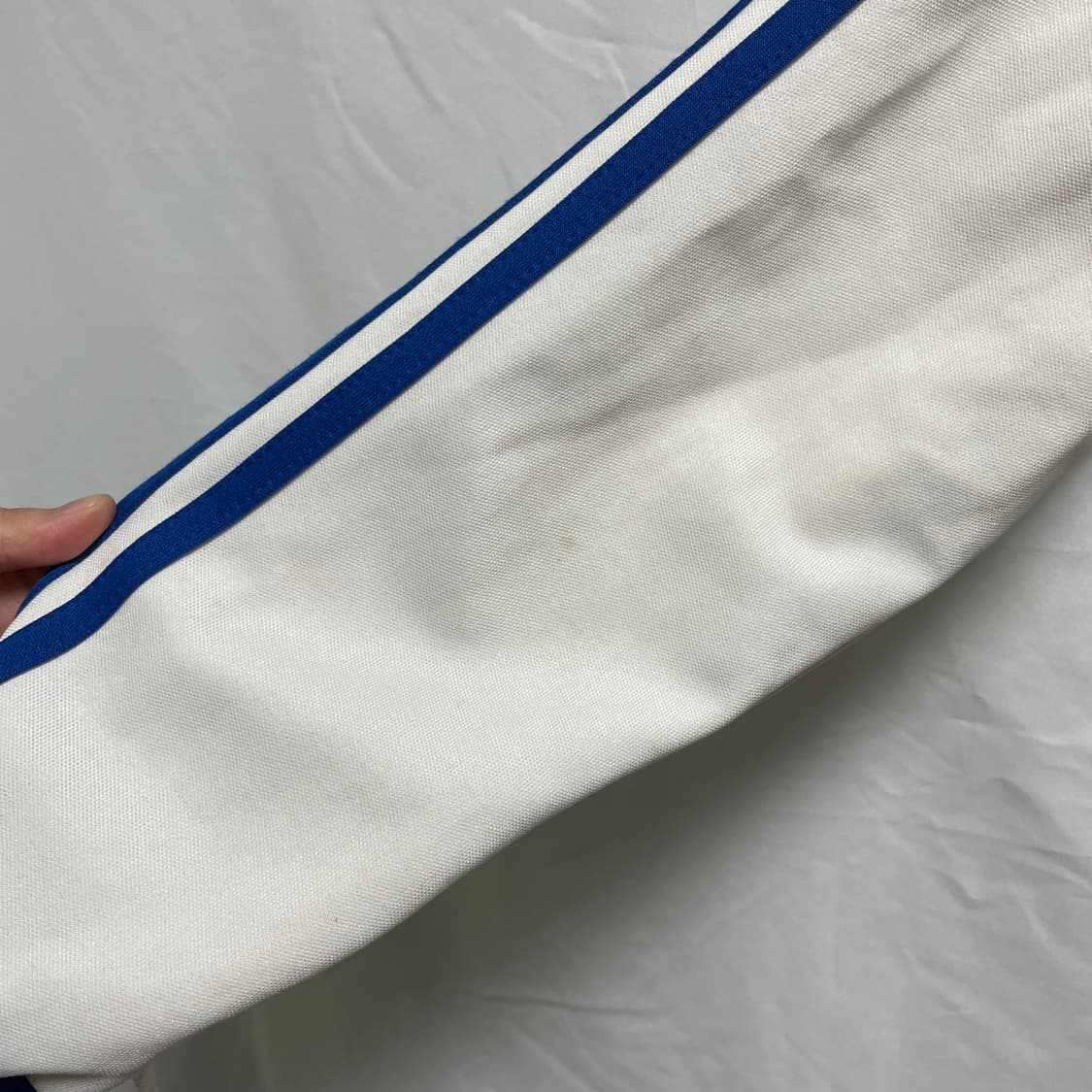 아디다스 화이트+블루 져지 상품이미지7