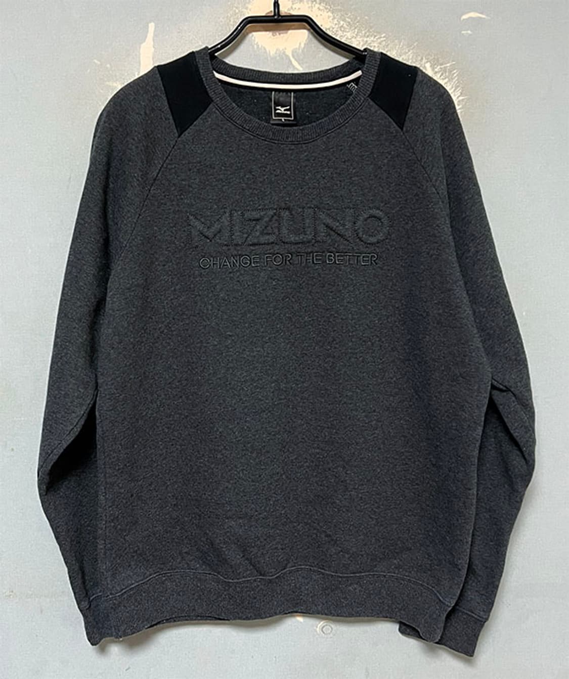 미즈노 남자 맨투맨 기모 캐주얼 겨울 L 100 상품이미지1