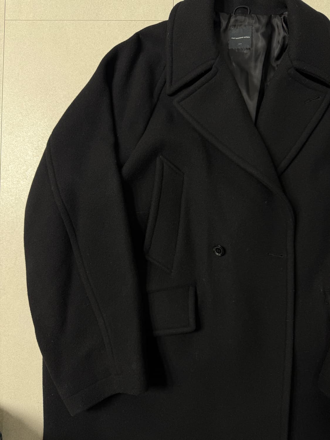 [2] 모이프 23AW TRC 울 코트 상품이미지2