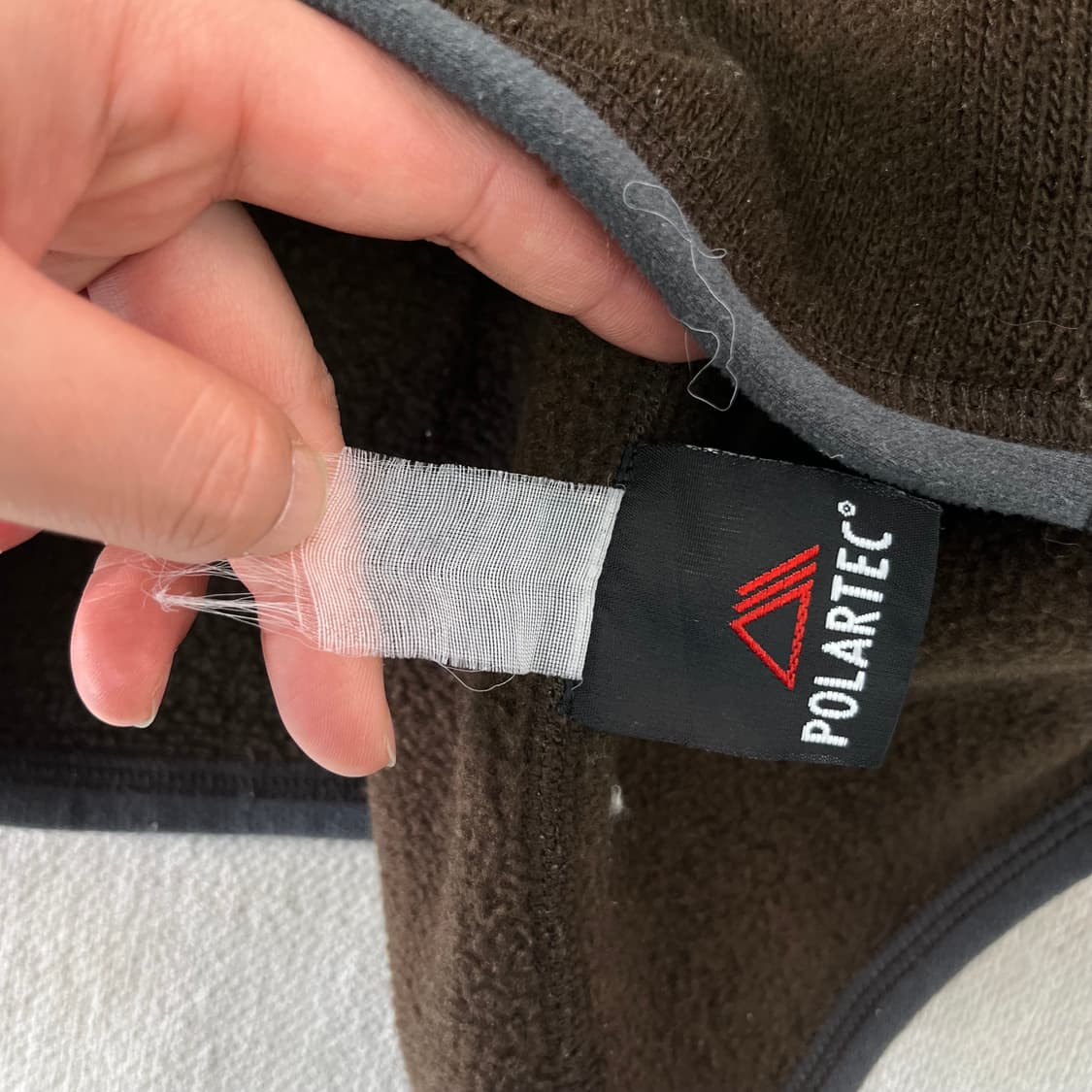 W 95 아크테릭스 폴라텍 커버트 플리스 집업 상품이미지5