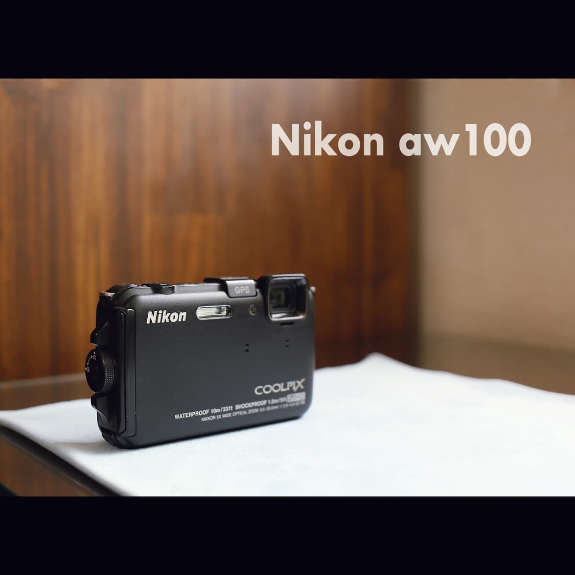 레어 <준 민트급> 니콘 쿨픽스 aw100 블랙 빈티지 디카 상품이미지9