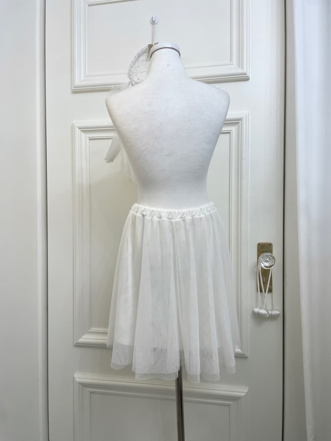 ivory banding lovely tule banding short 상품이미지3