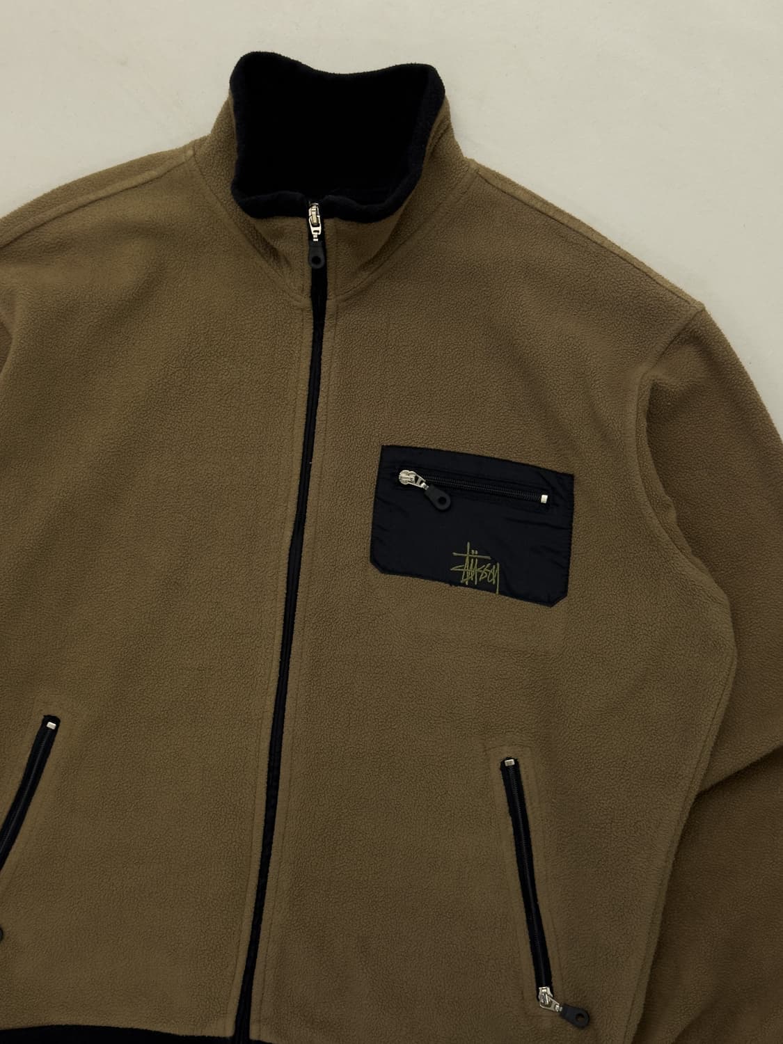 90‘s 스투시 플리스 자켓 상품이미지2