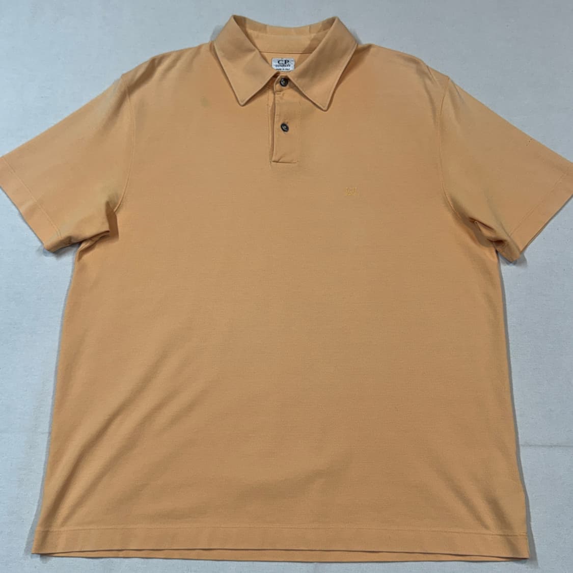 XL) CP 컴퍼니 자수 로고 반팔 카라티 피케셔츠 상품이미지2